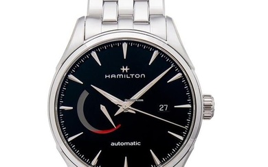Hamilton Jazzmaster H32635131 - Jazzmaster Automatic Black Dial Stainless Steel Men's Watch