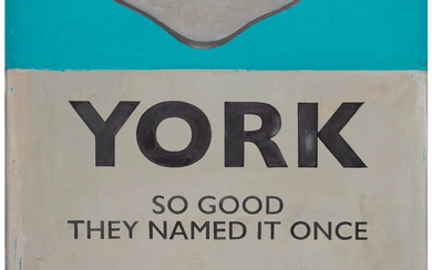 Harland Miller (1964), York So Good They Named It Once, exhibition poster