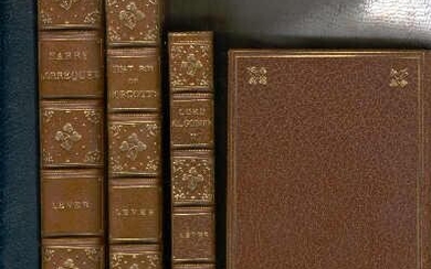 Harry Lorrequer (1839) [11 Lever First Editions Uniformly Bound by Zaehnsdorf].