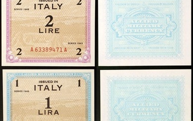 Italy, AM-Lire (Allied Military Currency) - UNC