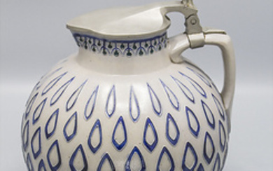 Jugendstil Steinzeug Schenkkrug / An Art Nouveau stoneware jug, Richard...