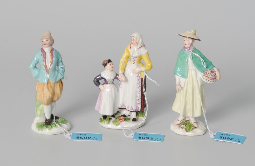 Kloster Veilsdorf, 3 Miniatur-Figuren