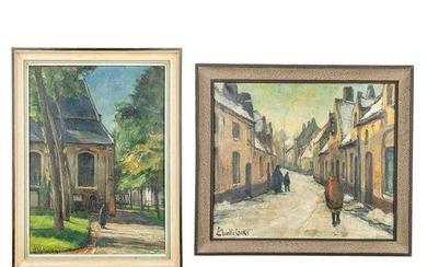LÃ©on MECHELAERE (1880-1964) 'Bruges' a collection of 2