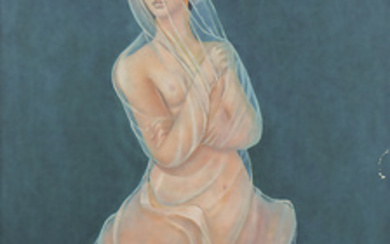 Leonor Fini (1907-1996), 'Die verhüllte Sphinx' / 'The veiled sphinx',...