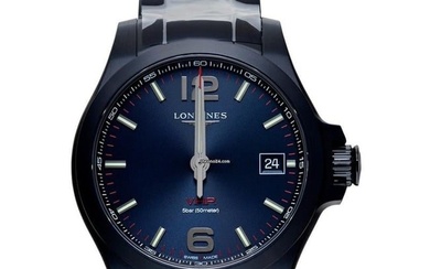 Longines Conquest L37162966 - Longines Conquest Quartz Blue Dial Stainless Steel Men's Watch
