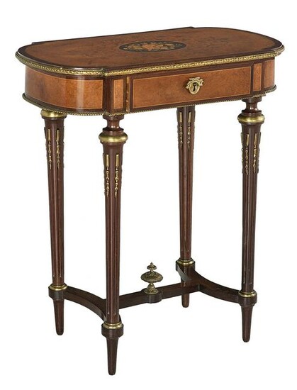 Louis XVI-Style Mahogany Dressing Table