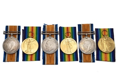 Medals (6) of the Kamerani brothers of 1st Battalion, Yemen ...