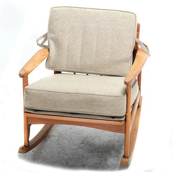 Mid Century Modern Rocking Chair.