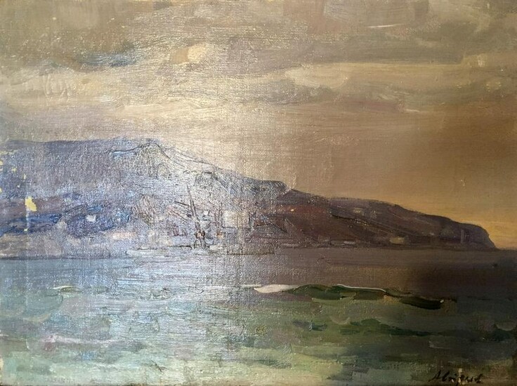 Oil painting Baltic Sea Strelov Arkady Efimovich