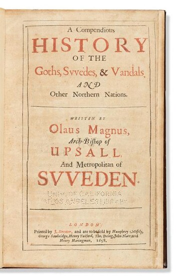 Olaus, Archbishop of Uppsala, Magnus (1490-1557) A