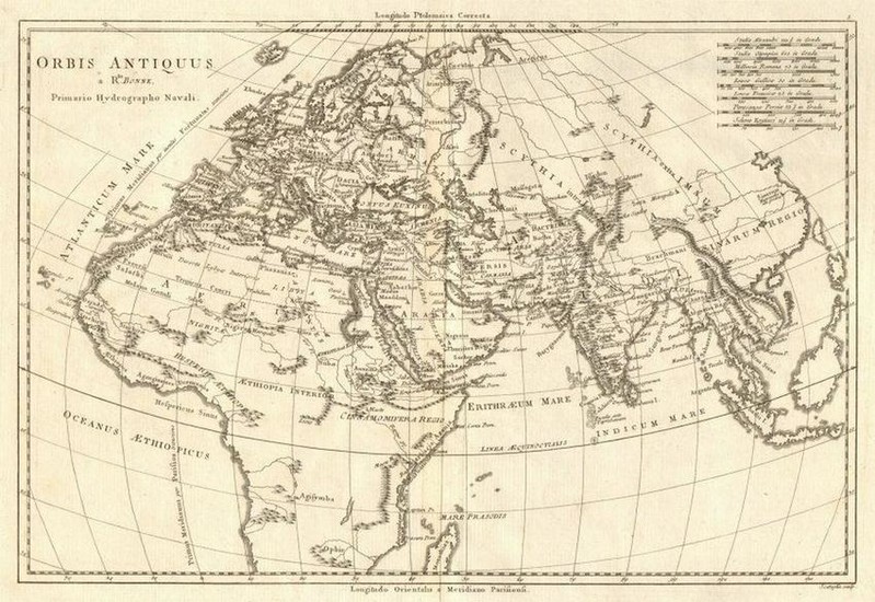 Orbis Antiquus. The Ancient World. Europe Africa Asia.