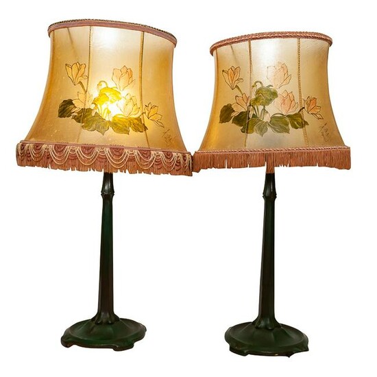 PAIR OF GRIFFE CLANC TABLE LAMPS