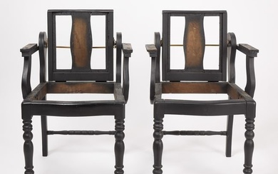 Pair of Scottish Barber Chairs