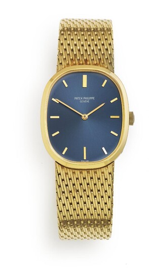 Patek Philippe A wristwatch of 18k gold. Model Ellipse, ref. 3548/1. Mechanical...