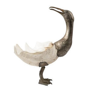 Pelican Form French Shell Bowl