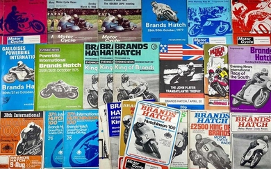 Quantity of Motorcycle Racing Programmes Offered without reserve