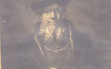 Rembrandt VAN RIJN (1606-1669), 'Le Rabbin', Gazette des Beaux Arts,...