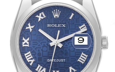 Rolex Datejust Blue Anniversary Dial