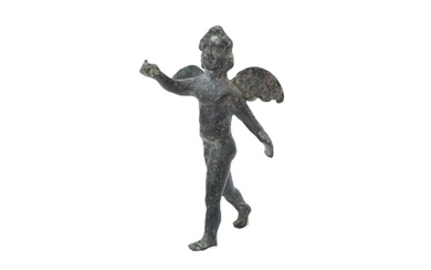 Roman Bronze Figurine of Cupid 1st,2nd Century AD