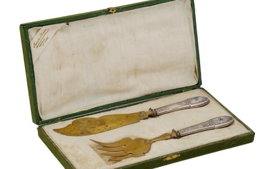 SILVER FISH SET WHICH USED TO BELONG TO HEINRICH HIMMLER