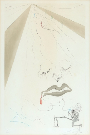 Salvador Dali (1904-1989) transfiguration, VerklÃ¤rung