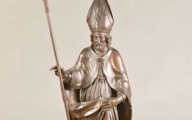Sculpture of a bishop, German, end 19th...