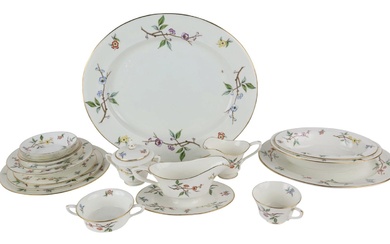 Set of Royal Worcester "Blossom Time" Dinnerware