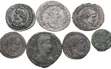 Small coll. of coins: Roman Empire AE (7)