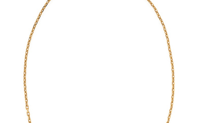 TRICOLOR GOLD AND DIAMOND NECKLACE