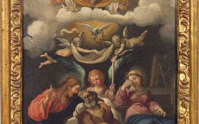 Scuola emiliana del XVII secolo, Transito di San Giuseppe