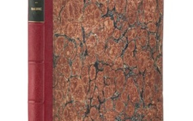 WOOD. Les ruines de Balbec autrement dite Heliopolis dans la Coelosyrie. Londres, 1757. In-folio relié demi maroquin rouge à coins.
