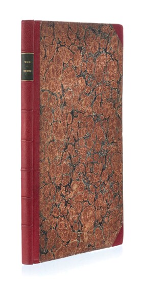 WOOD. Les ruines de Balbec autrement dite Heliopolis dans la Coelosyrie. Londres, 1757. In-folio relié demi maroquin rouge à coins.