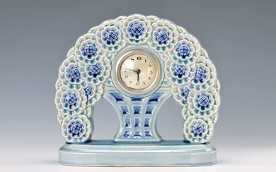 table clock Art Nouveau, so-called "motifs Fortuna",...