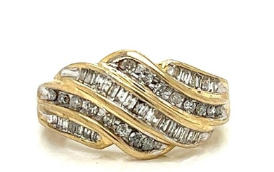 10K Yellow Gold 1.00 Ct. Diamond Ring