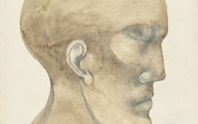 Dame Elisabeth Frink, R.A. (1930-1993), Study of a Man’s Head