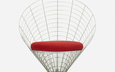 Verner Panton, Wire cone chair, model K2