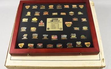 1998 NASCAR 50th Winston Cup Pin Collection Box