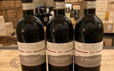 2013 Il Paradiso di Manfredi - Brunello di Montalcino DOCG - 3 Bottles (0.75L)