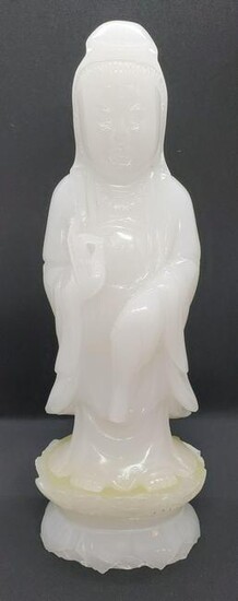 20thc Asian Stone Priestess