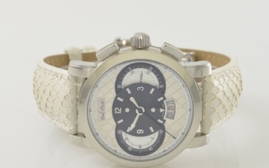 PAUL PICOT unusual gents wristwatch with chronograph,...