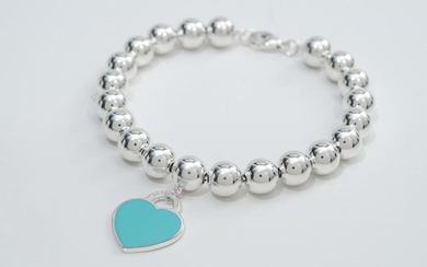 Return to Tiffany Heart Tag Bracelet Silver - Bracelet