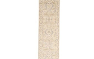 3X20 Floral Oushak Wool Oriental Runner Rug Oversized Hallway Carpet 27X197