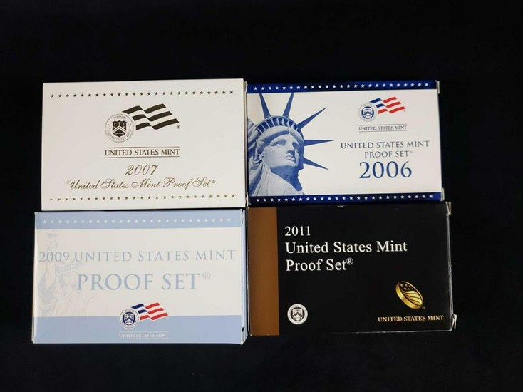 4 United States Mint Proof Sets B