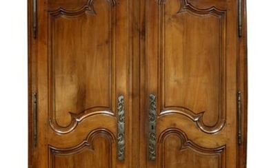 Louis XV style cherry wood armoire circa 1760