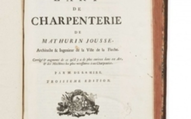 MATHURIN JOUSSE (1575-1645) L’Art de la charpenterie