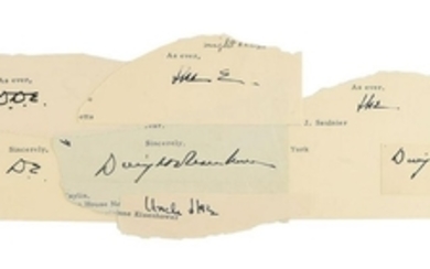Dwight D. Eisenhower (7) Signatures
