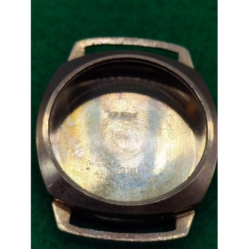 9ct Gold Men's Watch Case. 6 Grams.