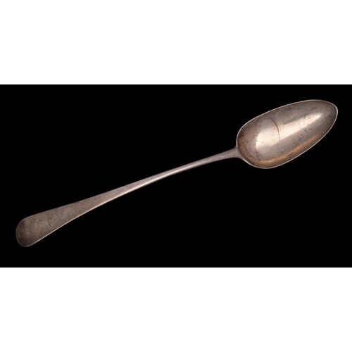 A George III silver Old English pattern gravy spoon, maker G...