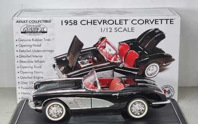 A boxed Gearbox Toys 1958 Chevrolet Corvette 'Black' Convert...