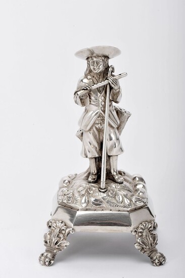 A toothpick holder "Shepherd with flute"